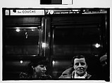 [Five 35mm Film Frames: Subway Passengers, New York City: Three Women Beneath "Lex Ave Local" Sign, Two Women Beneath "City Hall" Sign, Two Women Beneath "Pelham Bay Park" Sign, Two Women in Conversation Beneath "Pelham Bay Park" Sign, Two Women in Conversation Beneath "Lex Ave Local" Sign], Walker Evans (American, St. Louis, Missouri 1903–1975 New Haven, Connecticut), Film negative