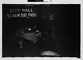 [Five 35mm Film Frames: Subway Passengers, New York City: Two Women in Conversation Beneath 