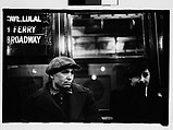 [Three 35mm Film Frames: Subway Passengers, New York City: Man in Cap, Woman in Hat and Gloves], Walker Evans (American, St. Louis, Missouri 1903–1975 New Haven, Connecticut), Film negative