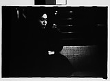 [Five 35mm Film Frames: Subway Passengers, New York City: Woman, Man Reading Newspaper, Man in Suit], Walker Evans (American, St. Louis, Missouri 1903–1975 New Haven, Connecticut), Film negative