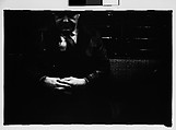 [Five 35mm Film Frames: Subway Passengers, New York City: Sleeping Man with Clasped Hands], Walker Evans (American, St. Louis, Missouri 1903–1975 New Haven, Connecticut), Film negative