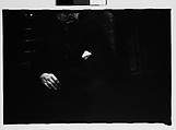 [Five 35mm Film Frames: Subway Passengers, New York City: Sleeping Man with Clasped Hands], Walker Evans (American, St. Louis, Missouri 1903–1975 New Haven, Connecticut), Film negative
