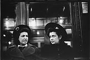 [Five 35mm Film Frames: Subway Passengers, New York City: Two Women in Hats], Walker Evans (American, St. Louis, Missouri 1903–1975 New Haven, Connecticut), Film negative
