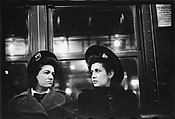 [Five 35mm Film Frames: Subway Passengers, New York City: Two Women in Hats], Walker Evans (American, St. Louis, Missouri 1903–1975 New Haven, Connecticut), Film negative