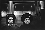 [Five 35mm Film Frames: Subway Passengers, New York City: Two Women in Hats], Walker Evans (American, St. Louis, Missouri 1903–1975 New Haven, Connecticut), Film negative