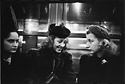 [Five 35mm Film Frames: Subway Passengers, New York City: Man in Hat and Scarf, Woman in Bonnet, Women in Conversation], Walker Evans (American, St. Louis, Missouri 1903–1975 New Haven, Connecticut), Film negative