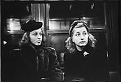 [Five 35mm Film Frames: Subway Passengers, New York City: Man in Hat and Scarf, Woman in Bonnet, Women in Conversation], Walker Evans (American, St. Louis, Missouri 1903–1975 New Haven, Connecticut), Film negative