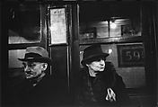 Walker Evans | [Five 35mm Film Frames: Subway Passengers, New York City ...