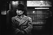 [Three 35mm Film Frames: Subway Passengers, New York City: Man in Hat and Overcoat], Walker Evans (American, St. Louis, Missouri 1903–1975 New Haven, Connecticut), Film negative
