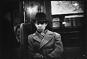 [Three 35mm Film Frames: Subway Passengers, New York City: Man in Hat and Overcoat], Walker Evans (American, St. Louis, Missouri 1903–1975 New Haven, Connecticut), Film negative