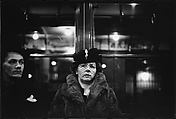 [Three 35mm Film Frames: "Lex Ave Local" Sign in Subway Car, Subway Passengers, New York City: Man, Woman], Walker Evans (American, St. Louis, Missouri 1903–1975 New Haven, Connecticut), Film negative