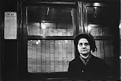 [Three 35mm Film Frames: Subway Passengers, New York City: Woman in Black Bonnet], Walker Evans (American, St. Louis, Missouri 1903–1975 New Haven, Connecticut), Film negative