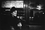 [Three 35mm Film Frames: Subway Passengers, New York City: Mother with Child on Lap], Walker Evans (American, St. Louis, Missouri 1903–1975 New Haven, Connecticut), Film negative