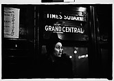 [Five 35mm Film Frames: Subway Passengers, Times Square Shuttle, New York City: Older Woman, Sailors, Young Women], Walker Evans (American, St. Louis, Missouri 1903–1975 New Haven, Connecticut), Film negative