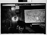 [Five 35mm Film Frames: Subway Passengers, New York City: Man Wearing Hat and Overcoat, Woman in Hat, Man Reading Newspaper, Subway Bookstall?], Walker Evans (American, St. Louis, Missouri 1903–1975 New Haven, Connecticut), Film negative