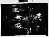 [Five 35mm Film Frames: Subway Passengers, New York City: Man Wearing Hat and Overcoat, Woman in Hat, Man Reading Newspaper, Subway Bookstall?], Walker Evans (American, St. Louis, Missouri 1903–1975 New Haven, Connecticut), Film negative