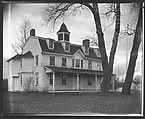 [Queen Anne Style "Old Academy" House, Salem Center, New York], Walker Evans  American, Film negative