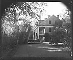 [Left Wing of Brick Greek Revival House, Residence of Weeks Hall, New Iberia, Louisiana], Walker Evans  American, Film negative