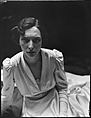 [Wedding Portrait: Margot Loines], Walker Evans  American, Film negative