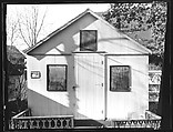 [Folk Victorian Cottage at Ossining Camp Woods, New York], Walker Evans  American, Film negative