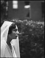 [Wedding Portrait: Margot Loines], Walker Evans  American, Film negative