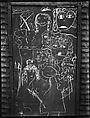[Graffiti on Door, Christopher Street, New York City], Walker Evans  American, Film negative
