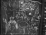 [Graffiti on Door, Christopher Street, New York City], Walker Evans  American, Film negative