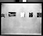 [Installation View of "Walker Evans: American Photographs" Exhibition at The Museum of Modern Art, New York City], Walker Evans  American, Film negative