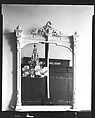 [Chandelier Reflection in Hotel Mirror, Saratoga Springs, New York], Walker Evans  American, Film negative