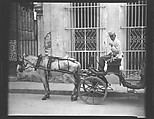 [Horse-Drawn Carriage, Havana], Walker Evans  American, Film negative