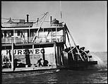 [Sternwheeler Kurzweg, New Orleans, Louisiana], Walker Evans  American, Film negative