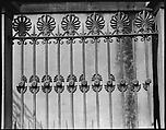 [Cast-Iron Fence Detail, New Orleans, Louisiana], Walker Evans  American, Film negative