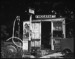[Roadside Shack with Sign "FRED KRAFT"], Walker Evans  American, Film negative