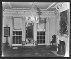 [Ballroom in Residence of Gifford Cochran, Croton Falls, New York], Walker Evans  American, Film negative