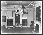 [Ballroom in Residence of Gifford Cochran, Croton Falls, New York], Walker Evans  American, Film negative