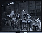 [70 Studies of Collins Knife Company Factory, Workers, and Executives and Views of Collinsville, Connecticut, Commissioned by Fortune Magazine for "Collins Co., Collinsville, Connecticut", Published January 1946], Walker Evans (American, St. Louis, Missouri 1903–1975 New Haven, Connecticut), Film negative