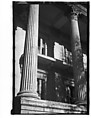[Façade Detail of Belle Grove Plantation House, White Castle, Louisiana], Walker Evans  American, Film negative