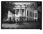 [Greek Revival House, From Automobile?, Louisiana], Walker Evans  American, Film negative