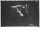 [Five 35mm Film Frames: Subway Passengers, New York City: Man Reading Newspaper, Mother with Book on Lap and Child], Walker Evans (American, St. Louis, Missouri 1903–1975 New Haven, Connecticut), Film negative