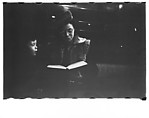 [Five 35mm Film Frames: Subway Passengers, New York City: Mother and Son with Book], Walker Evans (American, St. Louis, Missouri 1903–1975 New Haven, Connecticut), Film negative