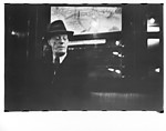 [Five 35mm Film Frames: Subway Passengers, Times Square Shuttle, New York City: Man Reading, Man, Woman in Headscarf and Fur Collar, Young Man in Billed Cap], Walker Evans (American, St. Louis, Missouri 1903–1975 New Haven, Connecticut), Film negative