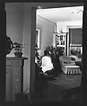 [Hallway Interior with View to Library], Walker Evans  American, Film negative