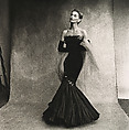 Rochas Mermaid Dress (Lisa Fonssagrives-Penn), Paris, Irving Penn  American, Platinum-palladium print