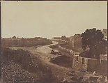 [Walls of Jaffa near the Jerusalem Gate], Louis Vignes  French, Salted paper print from a paper negative
