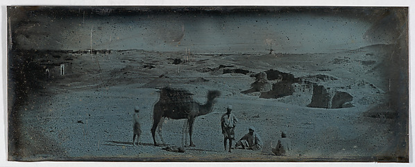 Desert near Alexandria (74. Près d’Alexandrie. Le désert. 1842.)