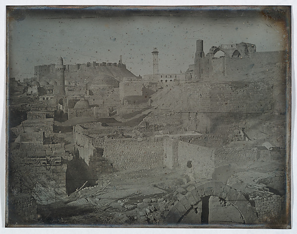 Aleppo, Viewed from the Antioch Gate (252. Alep. 1844. Prise de Bab Antakieh. (publiée))
