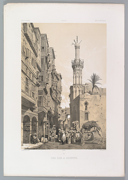88. Une rue, à Rosette
