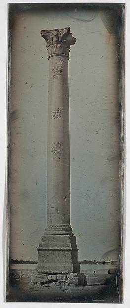 Pompey’s Column, Alexandria (68. Alexandrie 1842. Colonne de Pompée.)