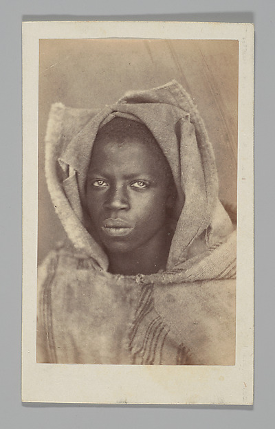 [Studio Portrait: Boy with Hood, Algeria]