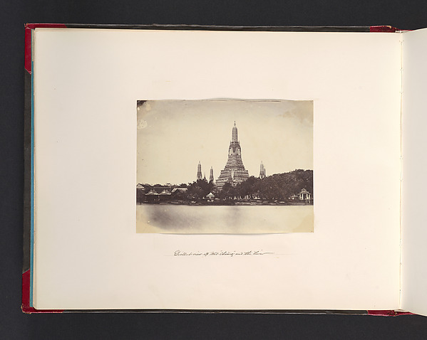 Distant View of Wat Chiang and the River by John Thomson, The Metropolitan Museum of Art